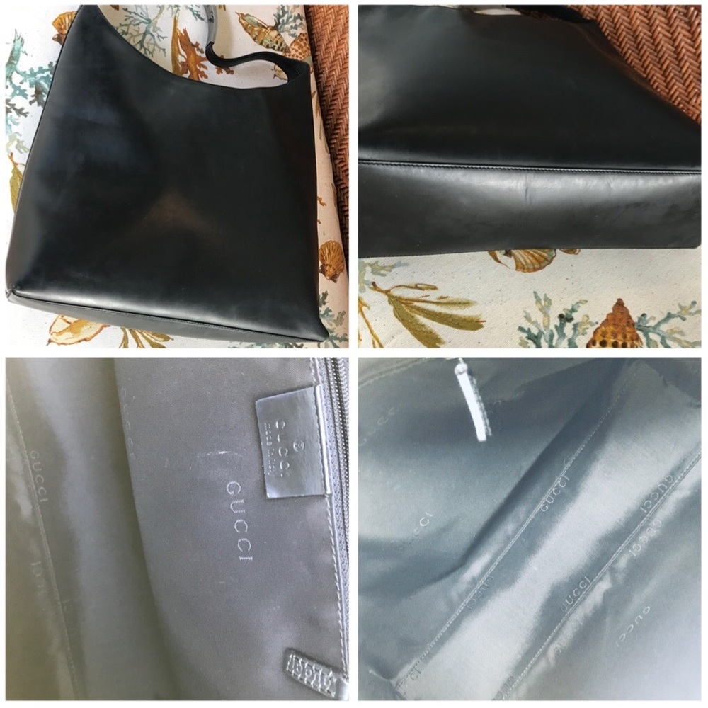 Gucci Black Leather Handbag - Picture 6 of 8